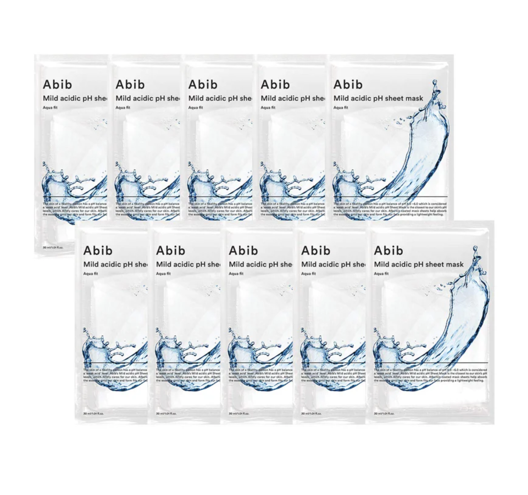 Abib PH 弱酸性水庫面膜