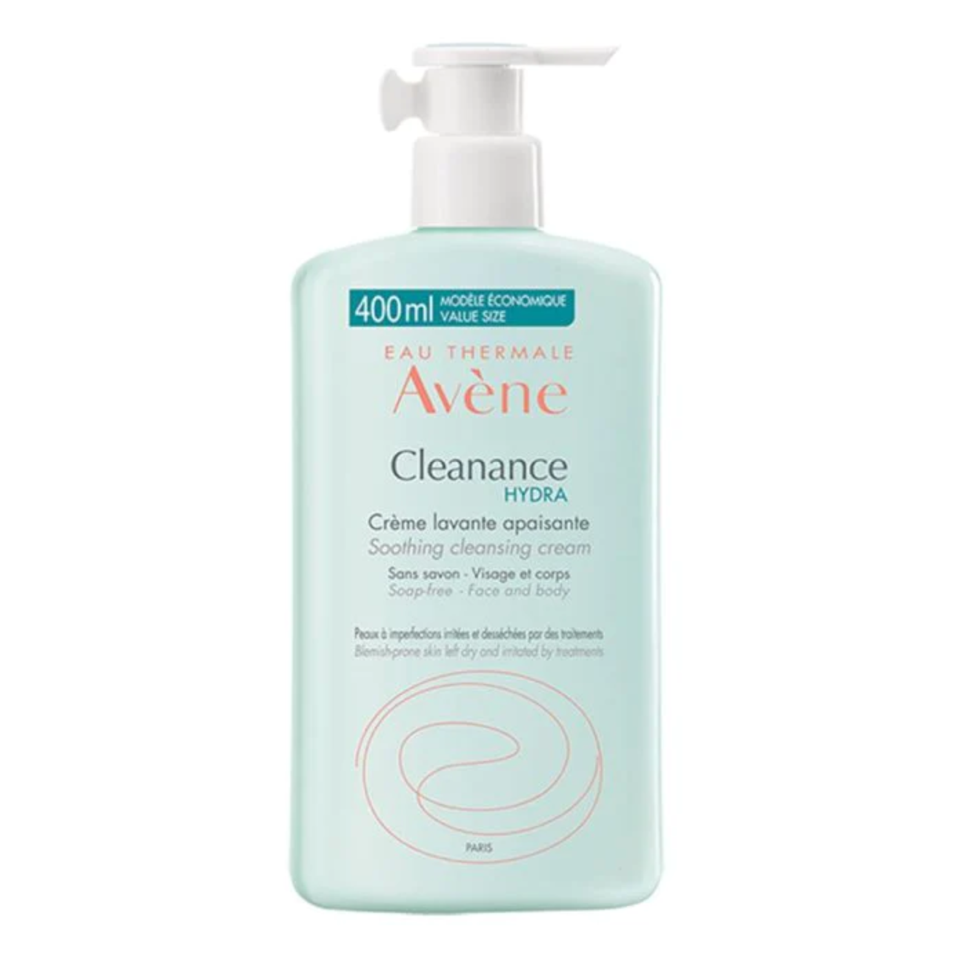 Avene Cleanance Hydra 控油保濕淨膚乳洗面乳 400ml