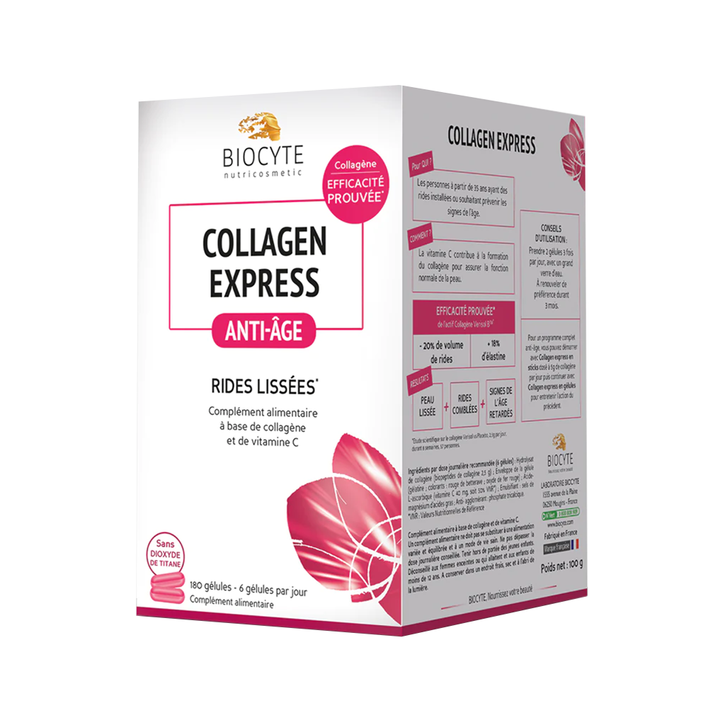 BIOCYTE COLLAGEN 貝茜 膠原蛋白維生素C膠囊 180粒 舊包裝