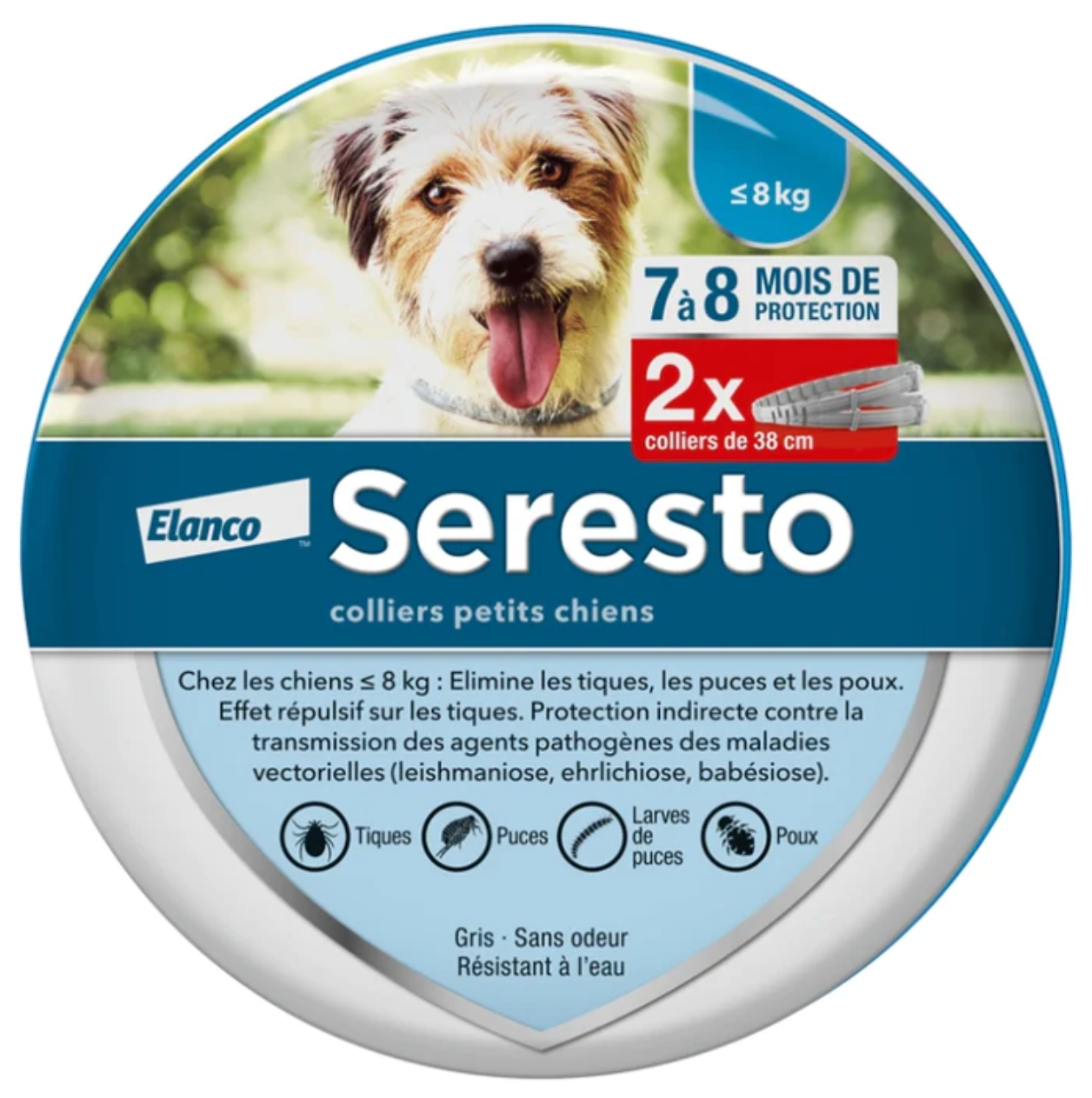 Bayer Seresto 拜耳貓狗用殺蚤除牛蜱頸圈 孖裝 小狗