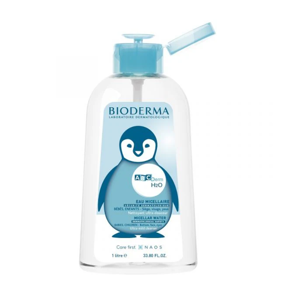Bioderma ABCDerm 嬰兒和兒童卸妝水 1L