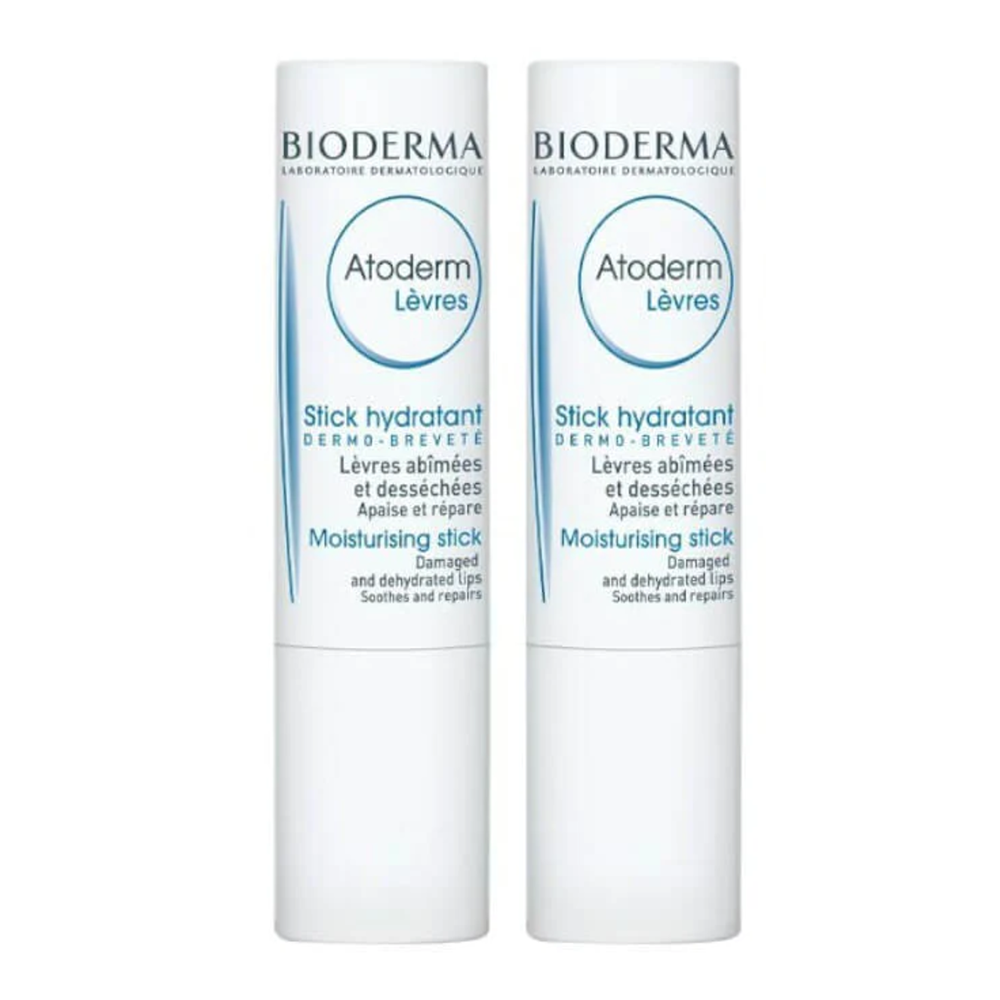 Bioderma Atoderm 柔潤修護唇膏 2x4g