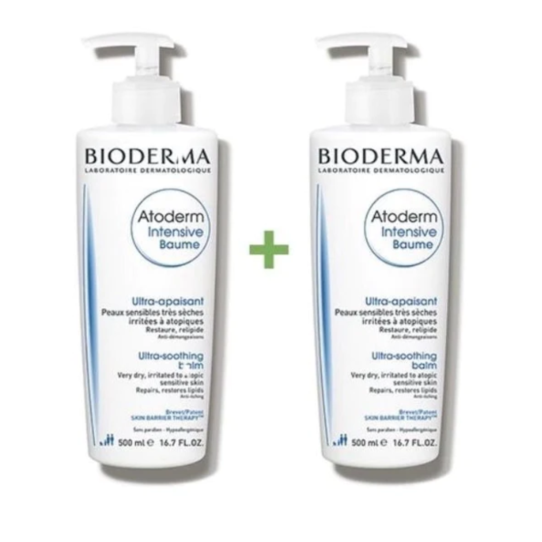 Bioderma Atoderm intensive 強效滋潤修護霜 2x500ml 舊包裝
