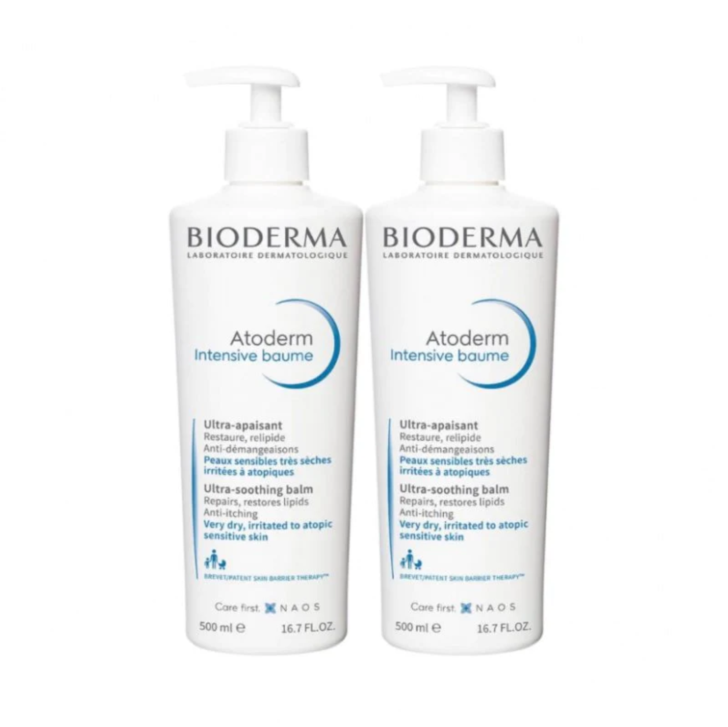 Bioderma Atoderm intensive 強效滋潤修護霜 2x500ml