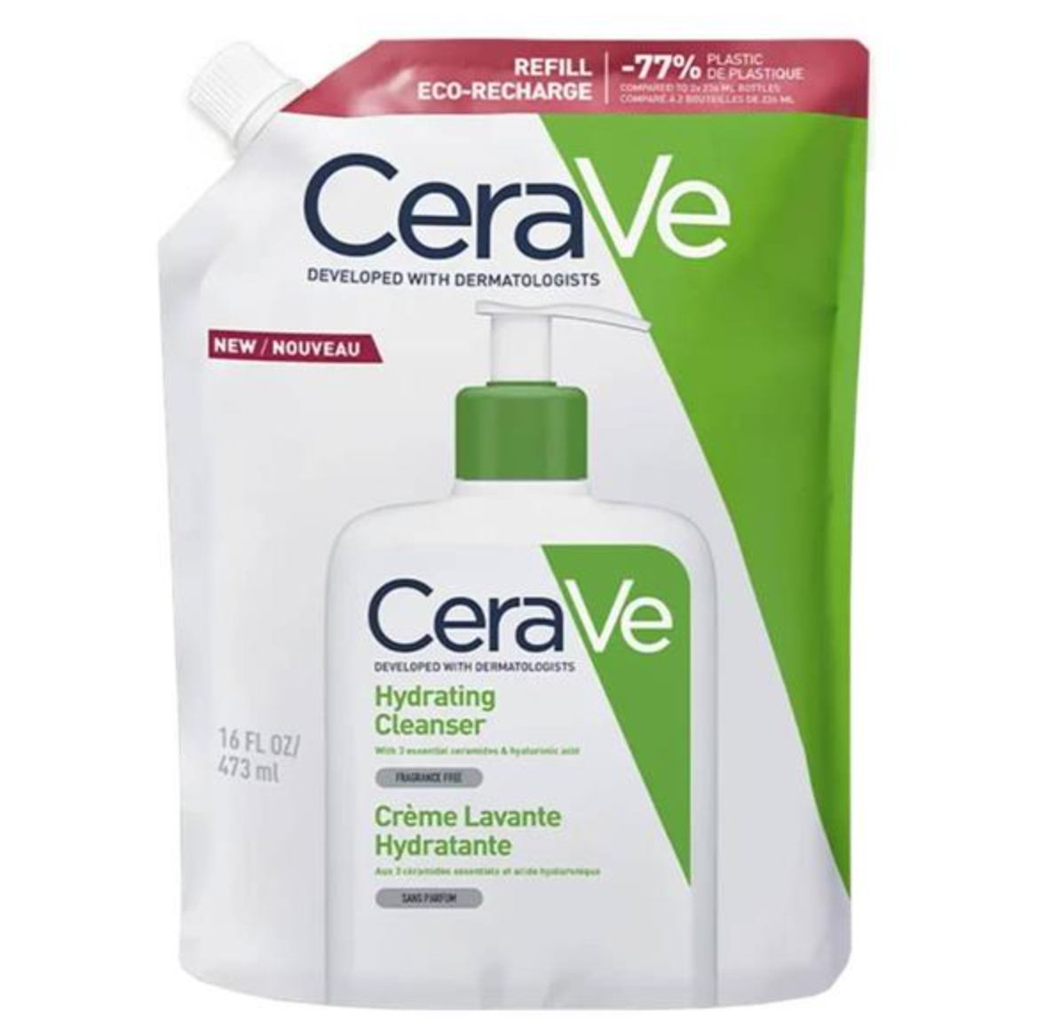 CeraVe Hydrating Cleanser 溫和保濕潔膚露 適合乾/敏感肌
