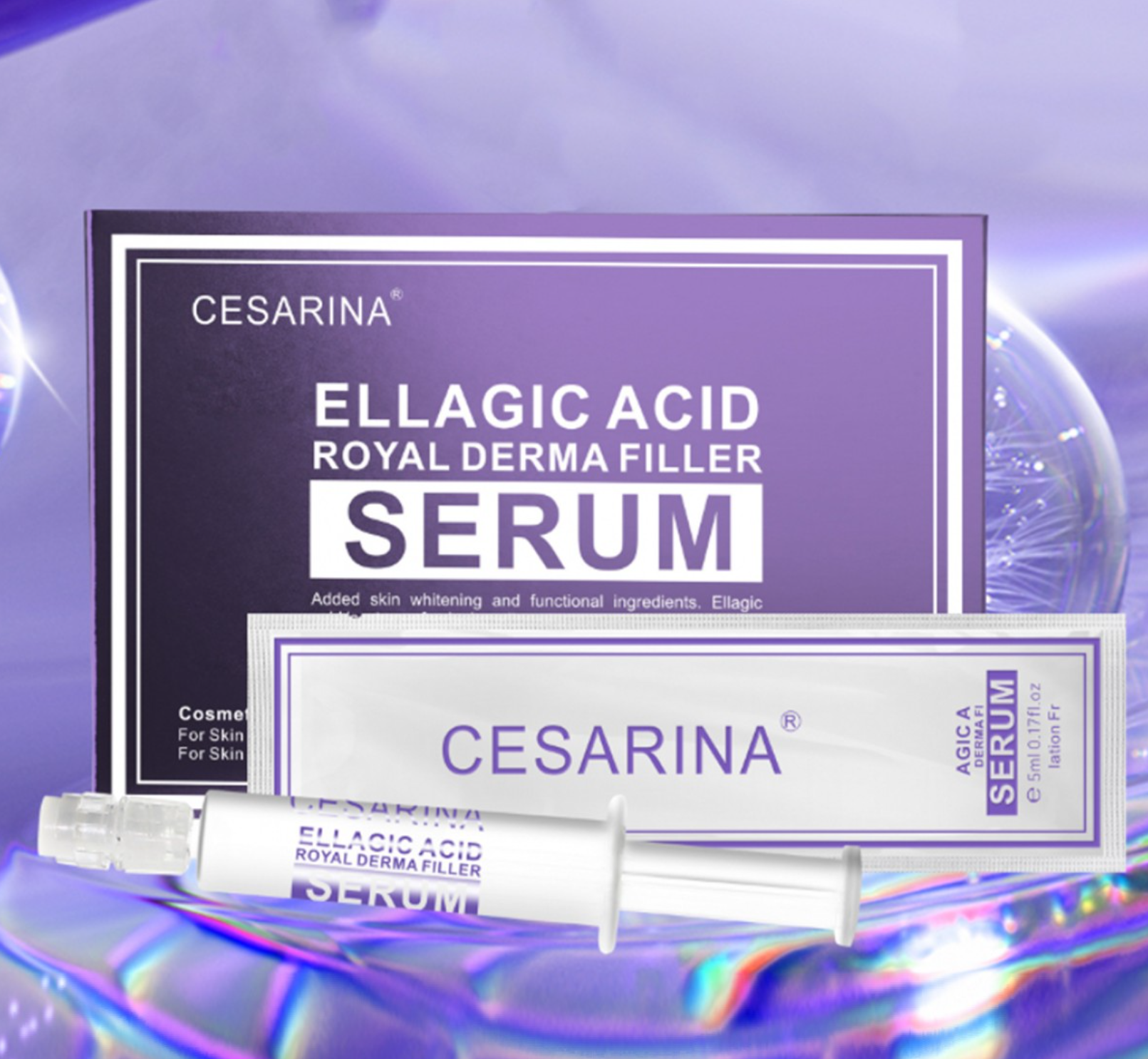 Cesarina 鞣花酸肌源抗敏修復嫩白精華 10 x 5ml