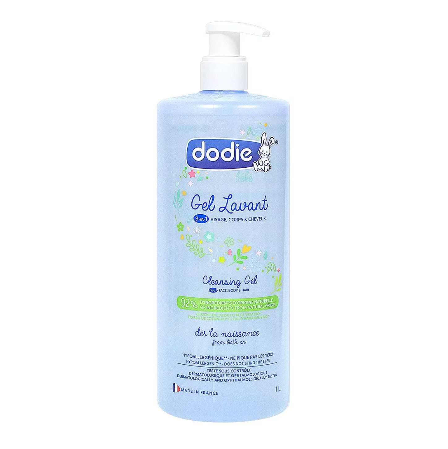 Dodie Gel Lavant 3合1嬰兒沐浴洗髮啫喱
