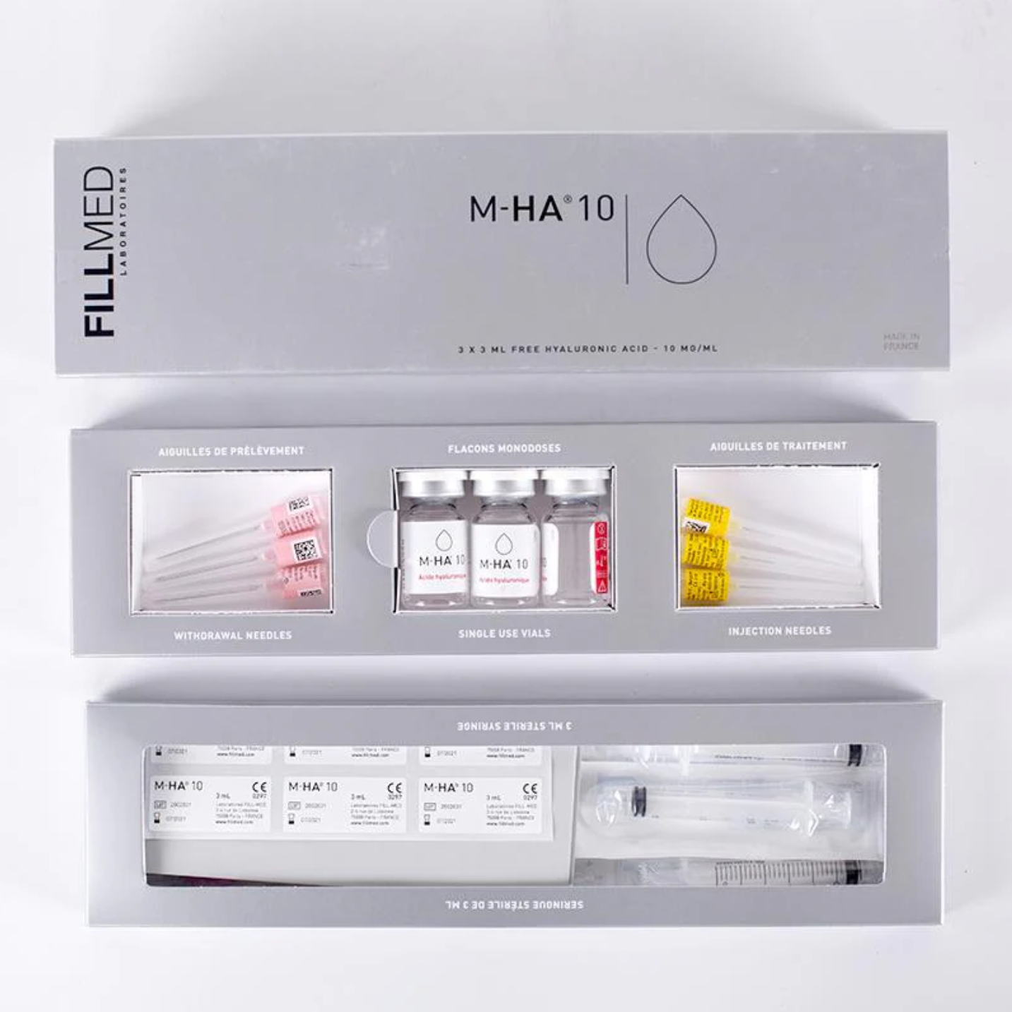 FILLMED BY FILORGA M-HA 10 3X3ML 玻尿酸水光針