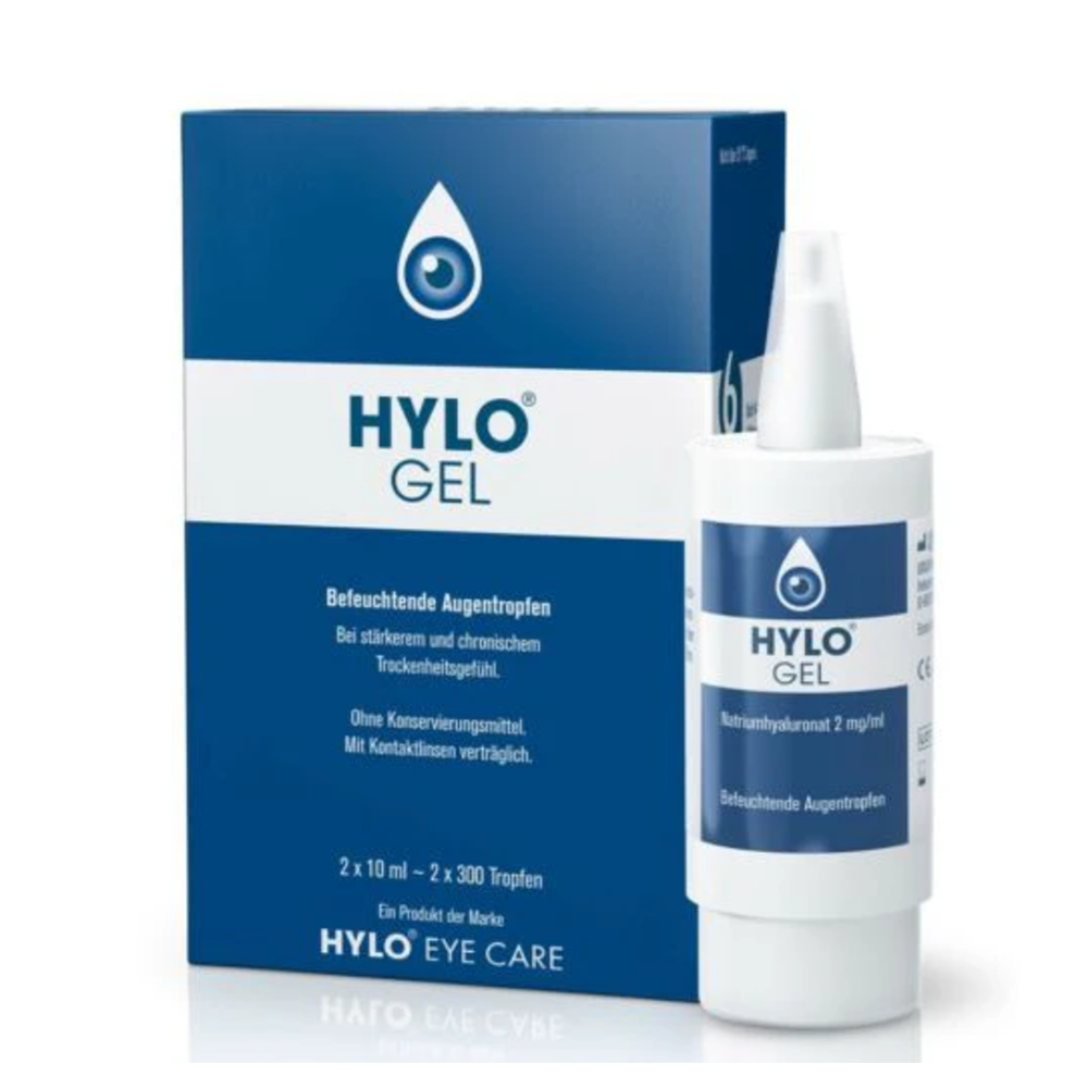 HYLO Gel 手術後修復再生潤眼液 平行進口 舊包裝 孖裝