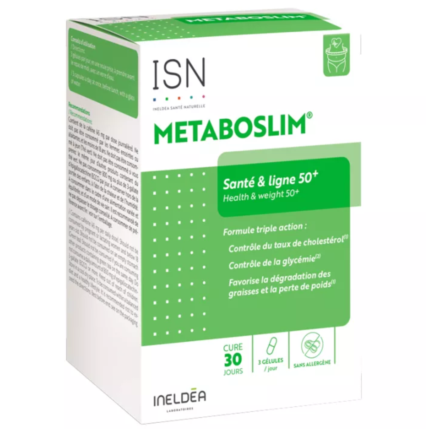 Ineldea Metaboslim 調身體代謝控體重膠囊