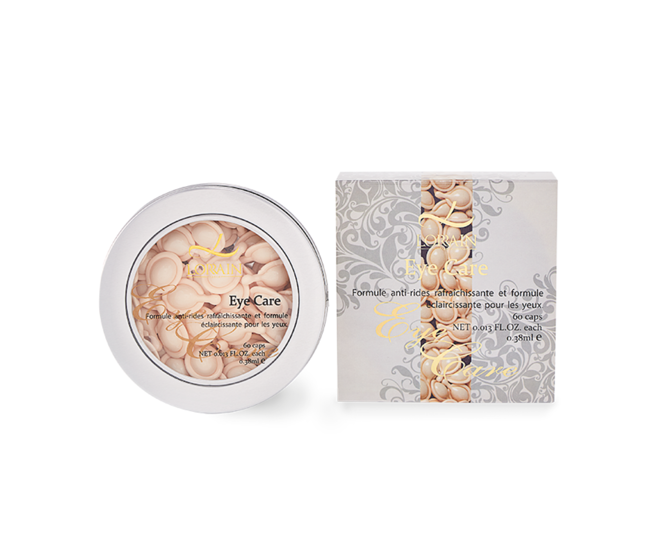 LORRAIN Eye Care 晶鑽明亮清爽緊緻眼部精華 60粒