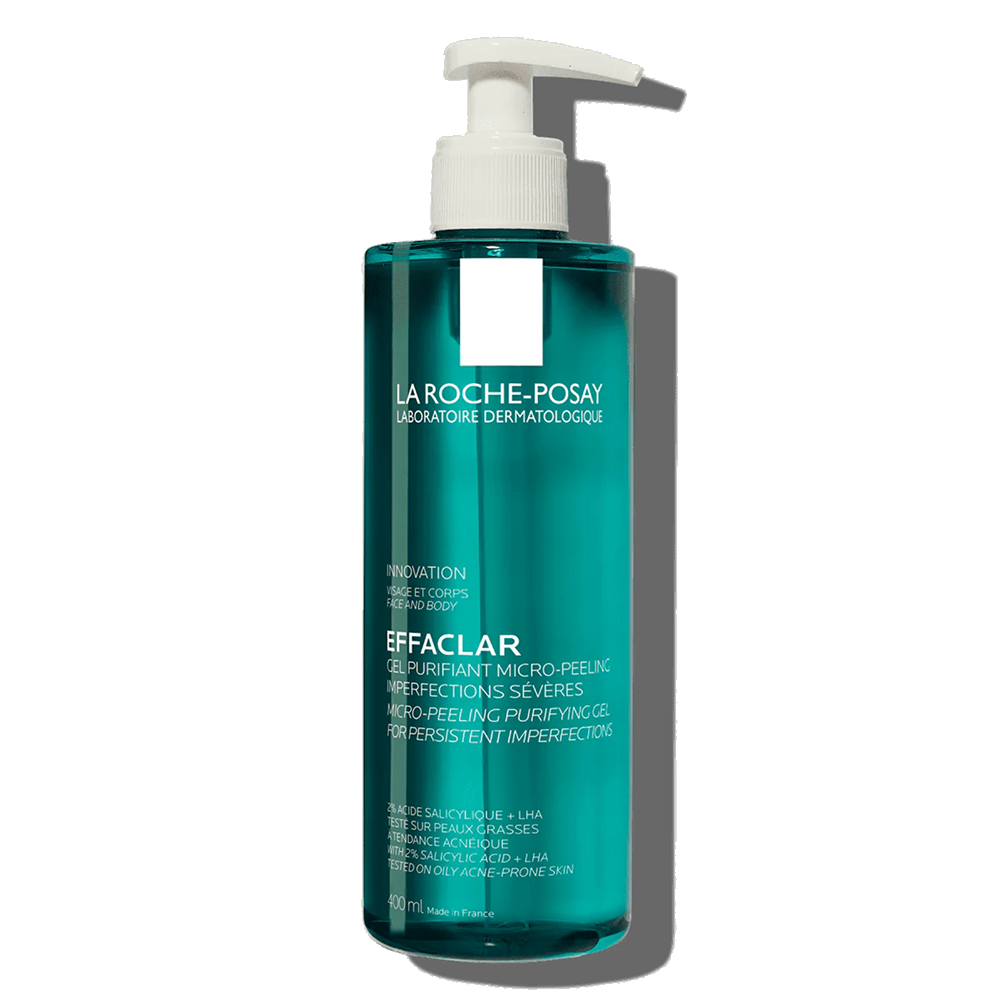 La Roche Posay Effaclar Gel Micro-Peeling 400 ml 控油淨化去角質啫喱 加大裝