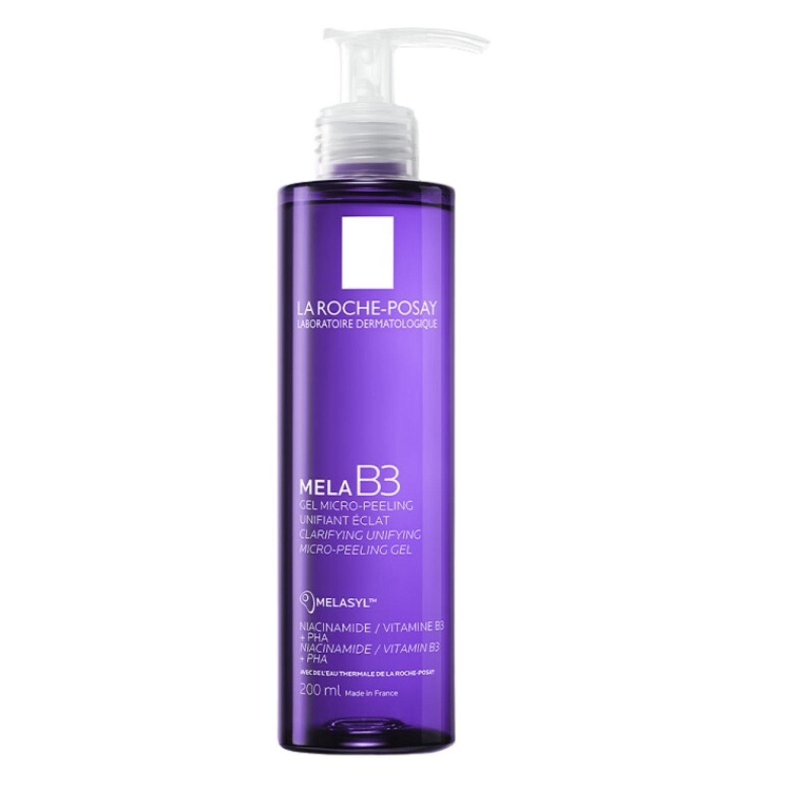 La Roche Posay Mela B3透光淡斑潔膚啫喱 200ML