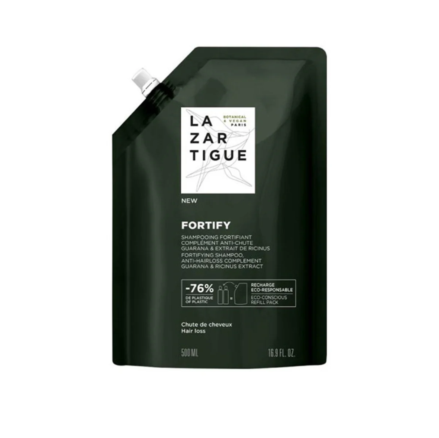Lazartigue Fortify 防脫髮洗髮水 500ml 補充裝