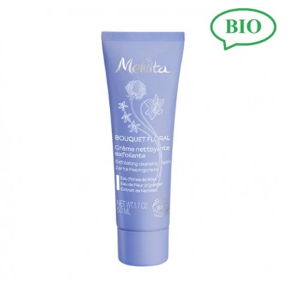Melvita Bouquet Floral 有機花粹排毒去角質潔面霜 50ml