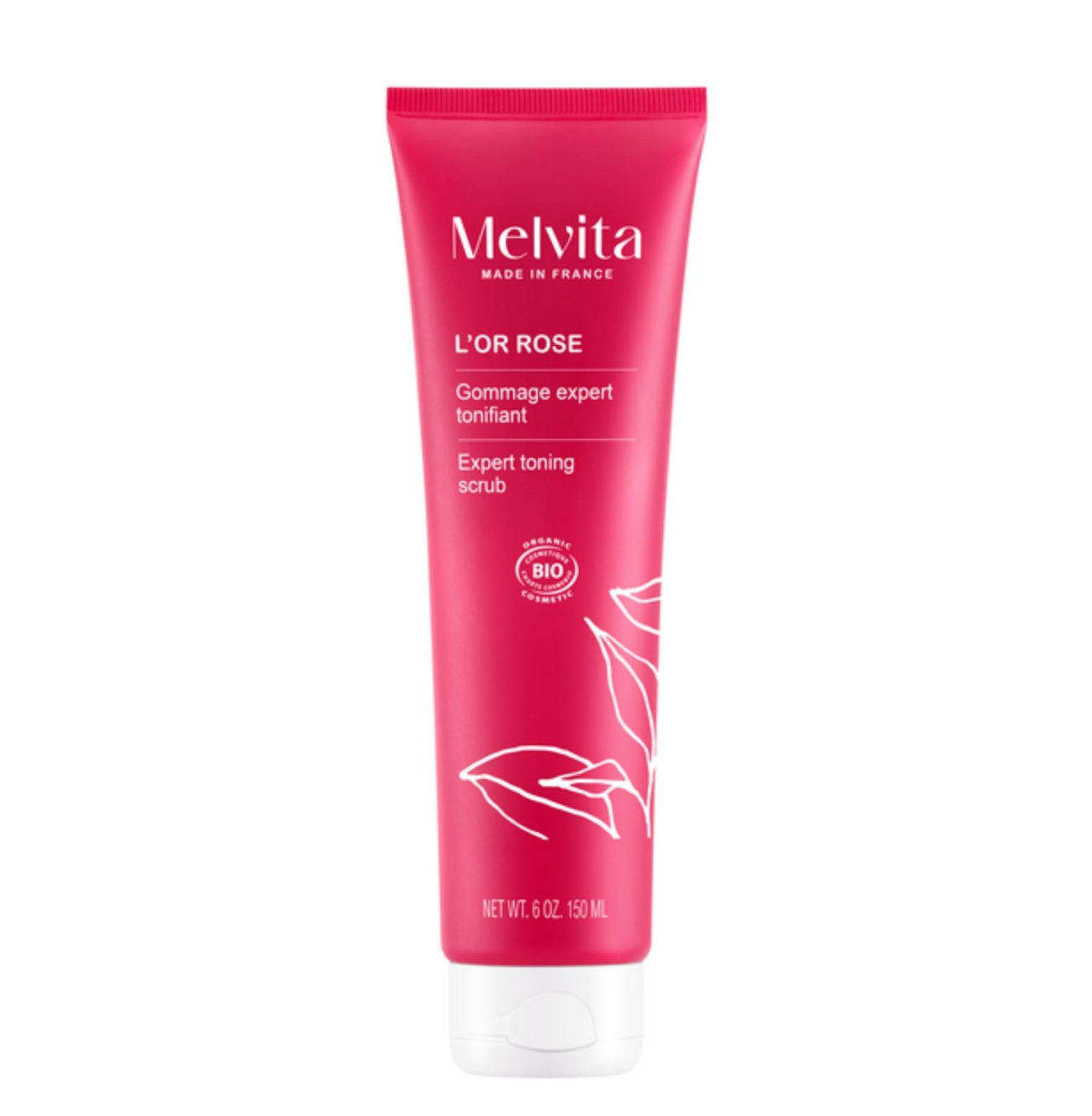 Melvita L'Or Rose 有機粉紅胡椒塑身磨砂 150 ml