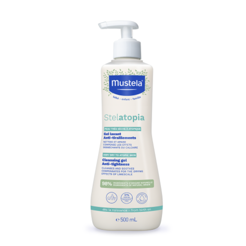 Mustela Stelatopia 潔面凝膠 500 ml
