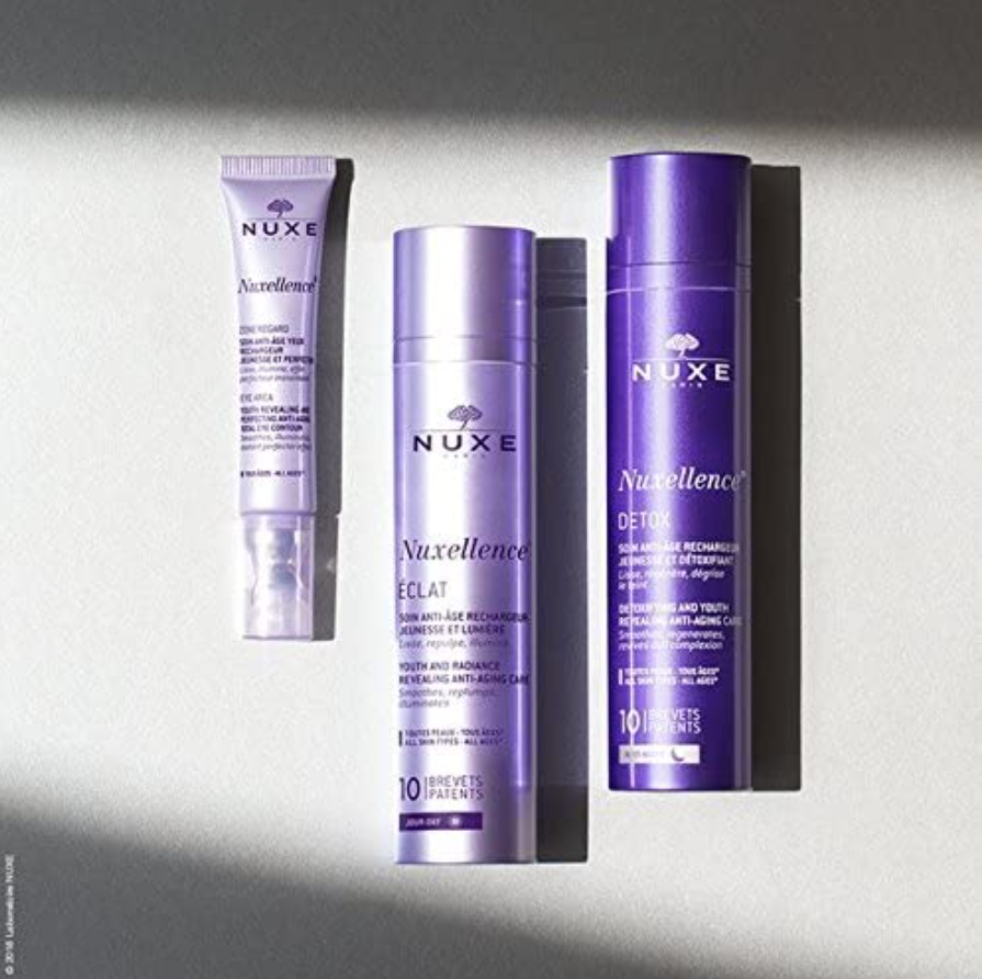 Nuxe Nuxellence eclat 50ml 花妍細胞能量日間基底液 系列圖