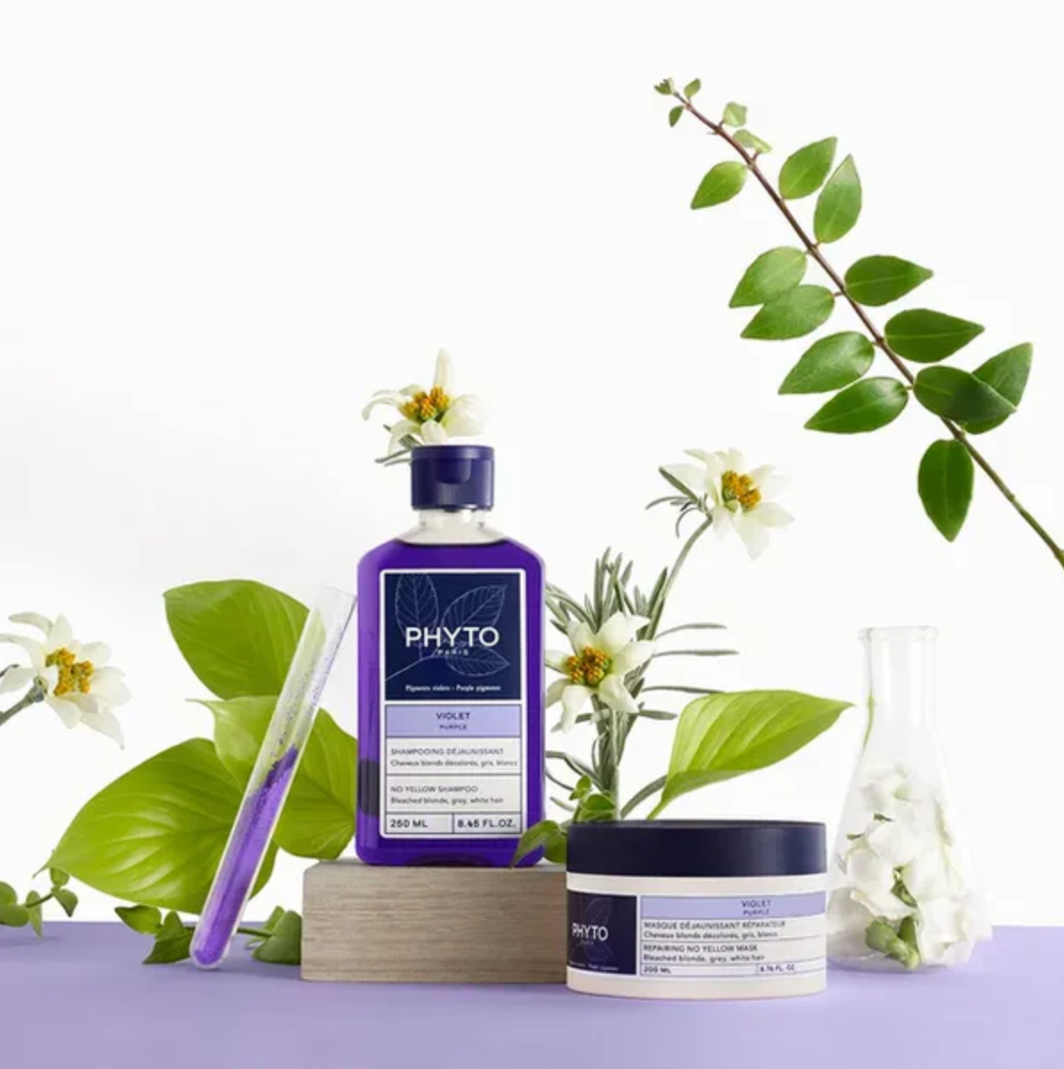 Phyto Violet Mask 紫羅蘭去黃修護髮膜 200 ml