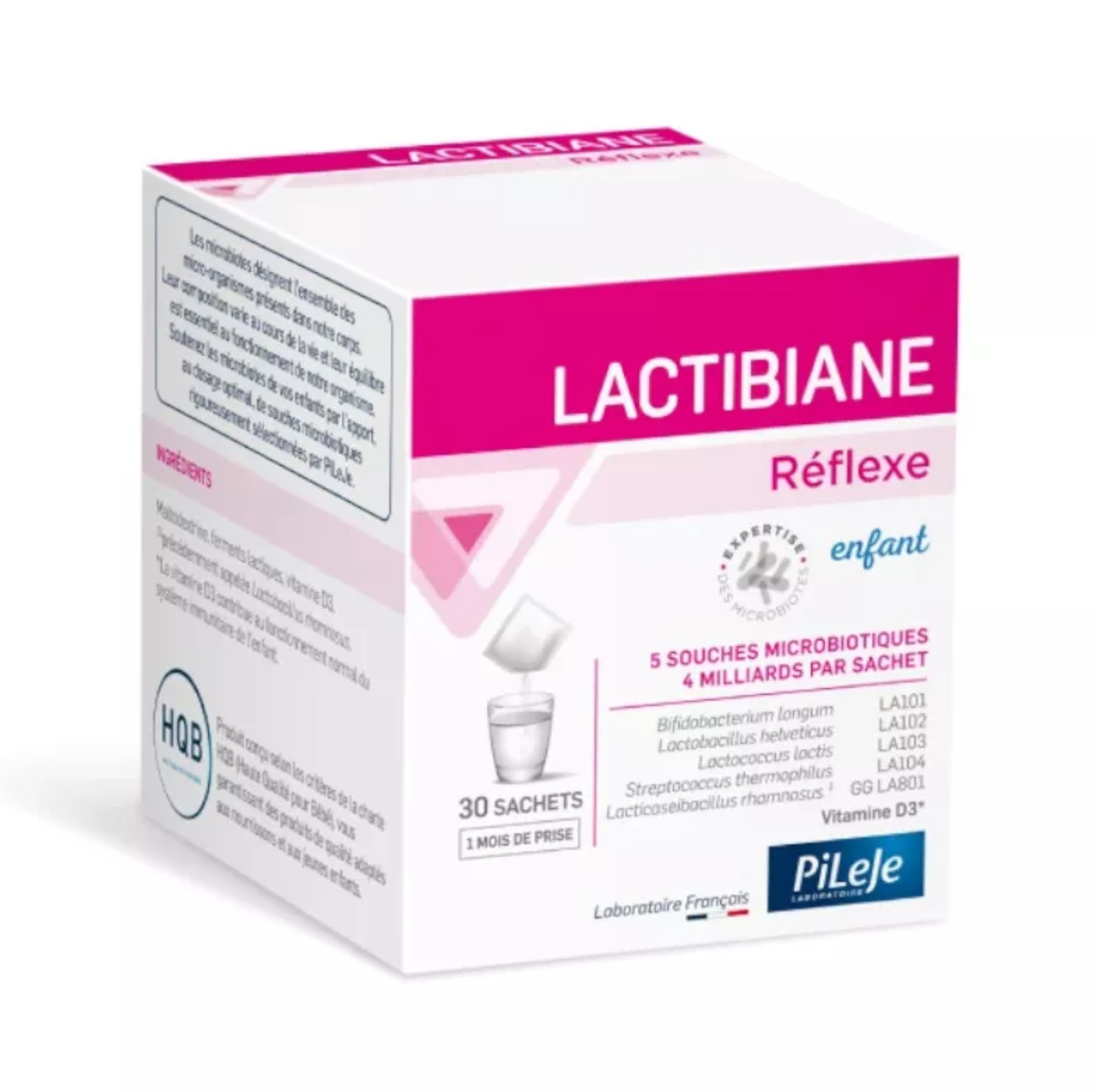 Pileje Lactibiane Enfant 兒童益生菌30袋 1克