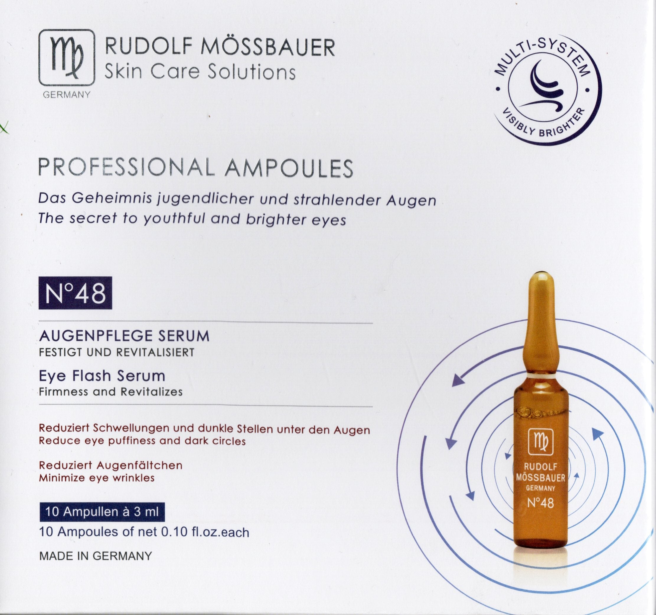 RUDOLF MOSSBAUER eye flash serum N°48 眼部緊緻抗皺精華