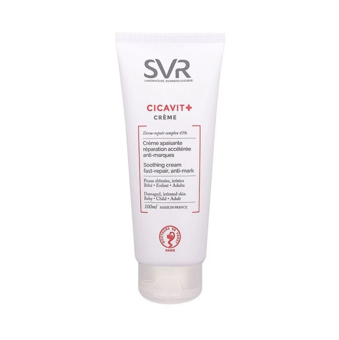 SVR Cicavit+ cream anti-mask 快速舒緩抗痕修復霜