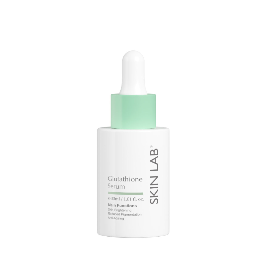 SKIN LAB Glutathione Serum bottle on a white backgroundSkin Lab Glutathione 谷胱甘肽精華液 50ml
