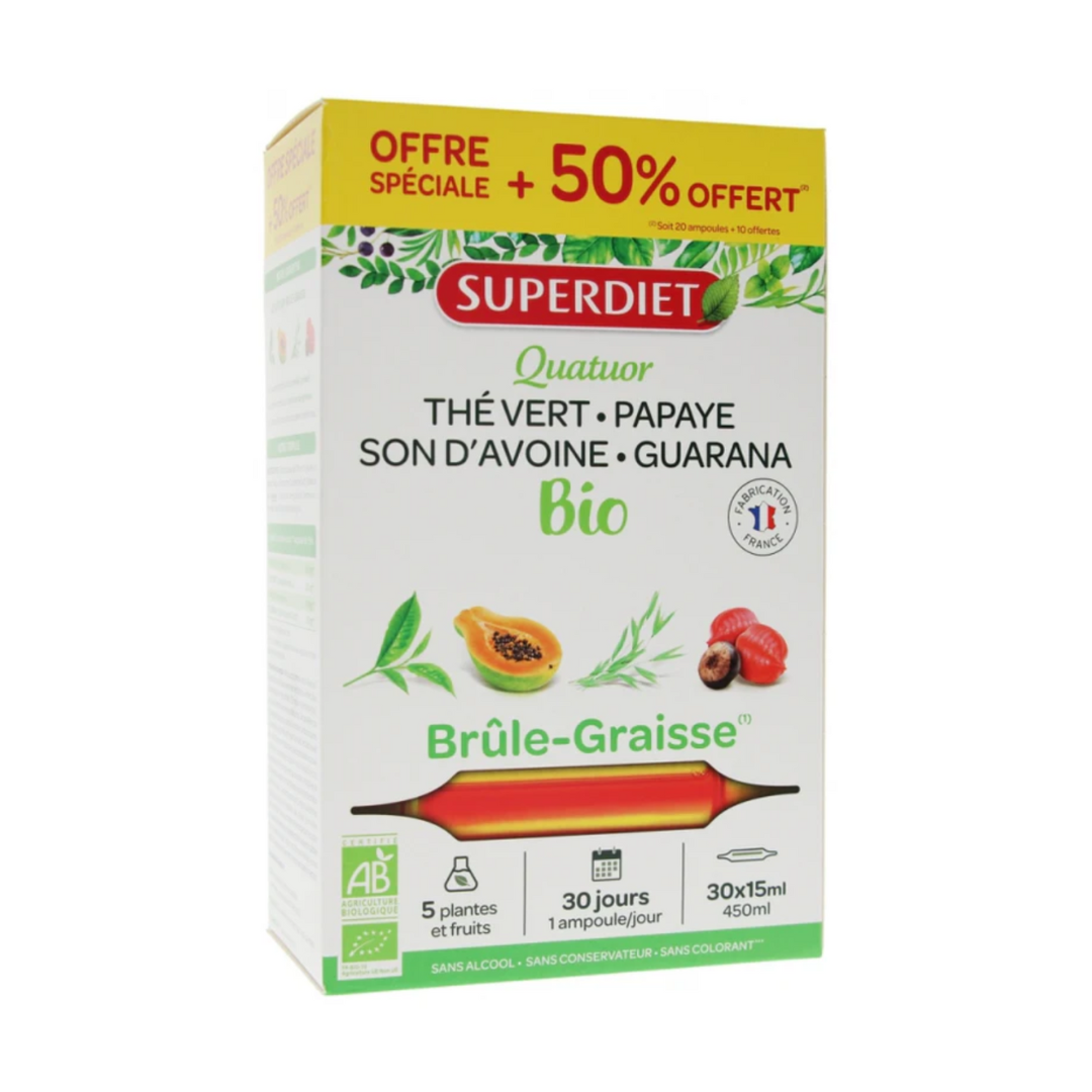 Superdiet Quatuor Guarana 燃燒脂肪四重