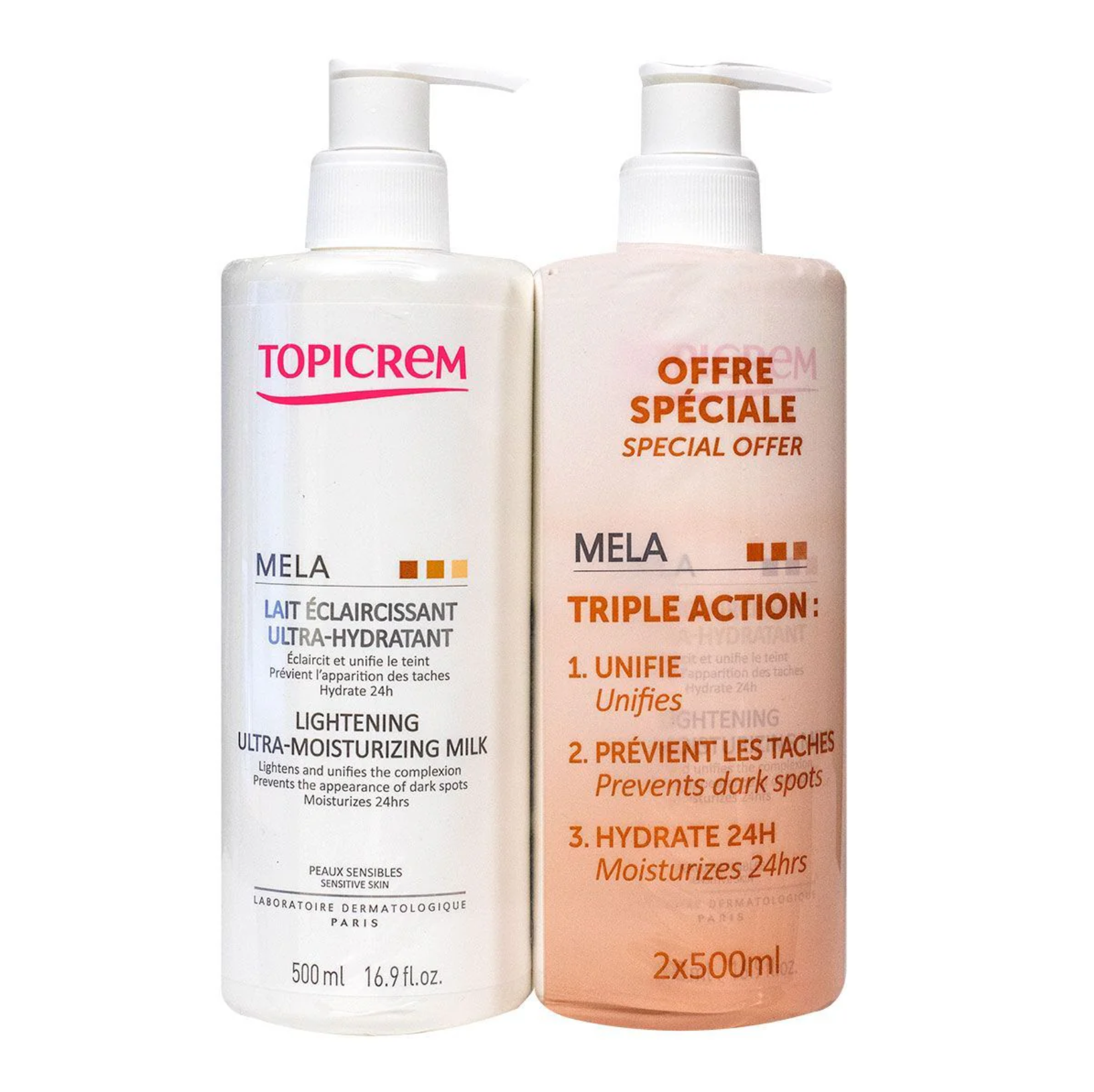 Topicrem MELA 美白保濕身體乳液