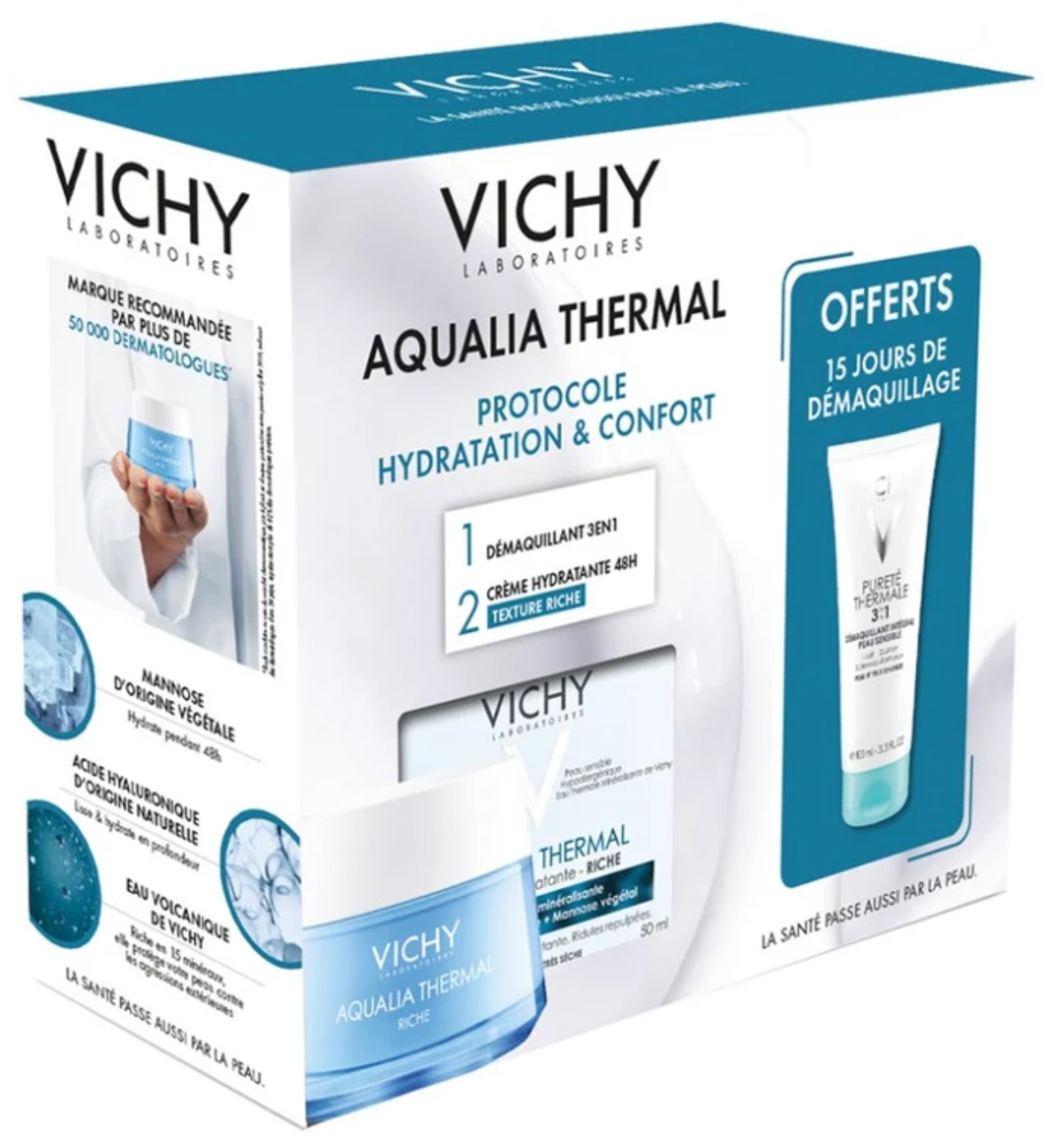Vichy Aqualia Thermal Light Moisturizing Cream 50 ml 溫泉礦物活力保濕水份乳霜