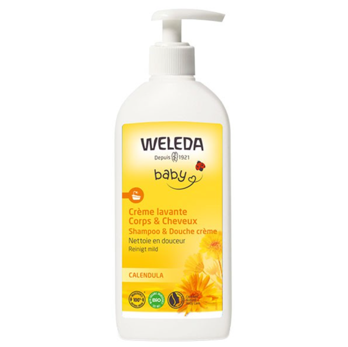 Weleda Baby Calendula 有機金盞花嬰幼兒潔膚洗髮乳 400ml