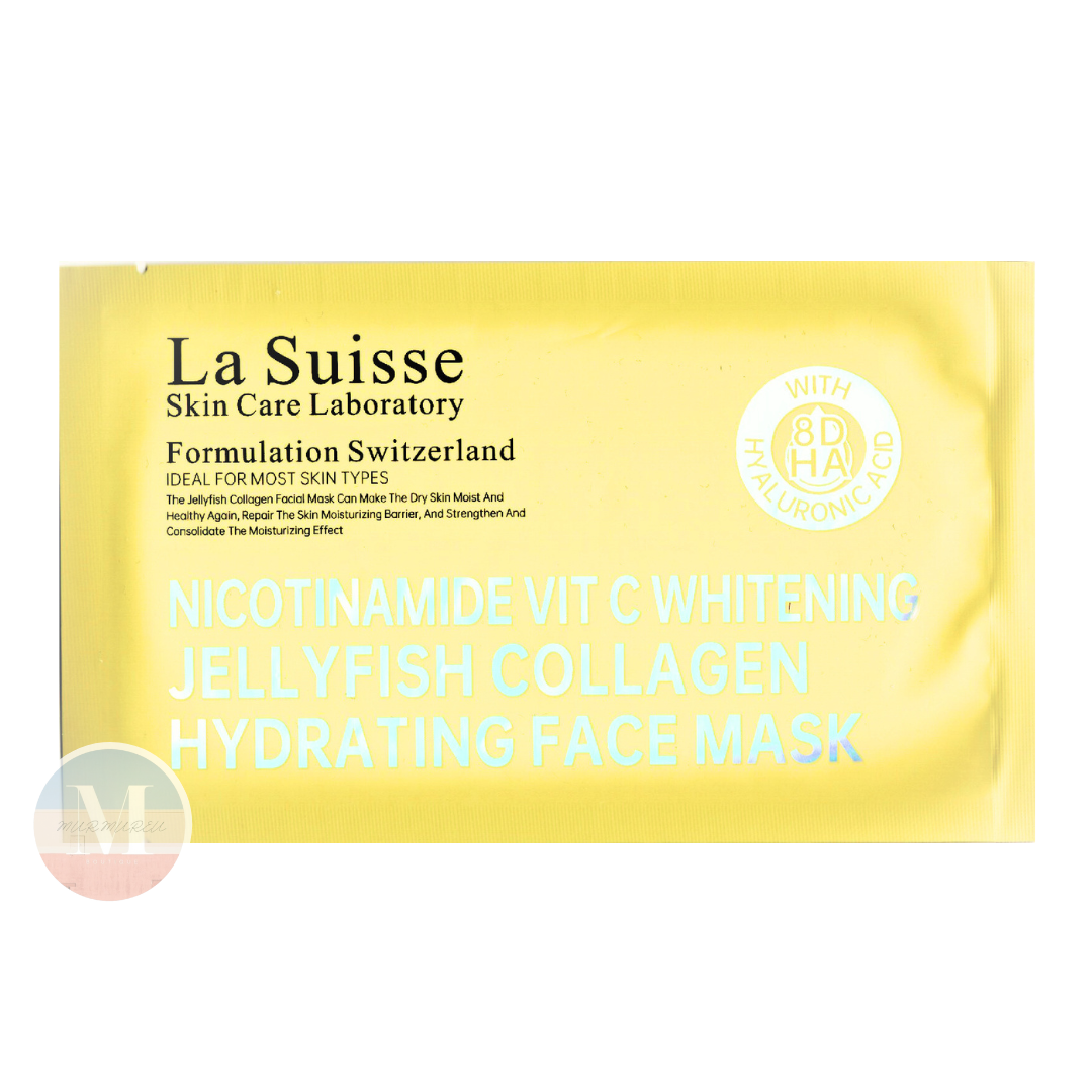 La Suisse JF 煙酸胺精華VIT-C膠原面膜️