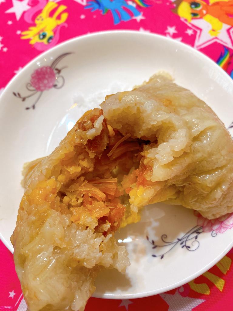 章記本地手作瑤柱腩肉鹹蛋黃鹹肉糉 糉 5個