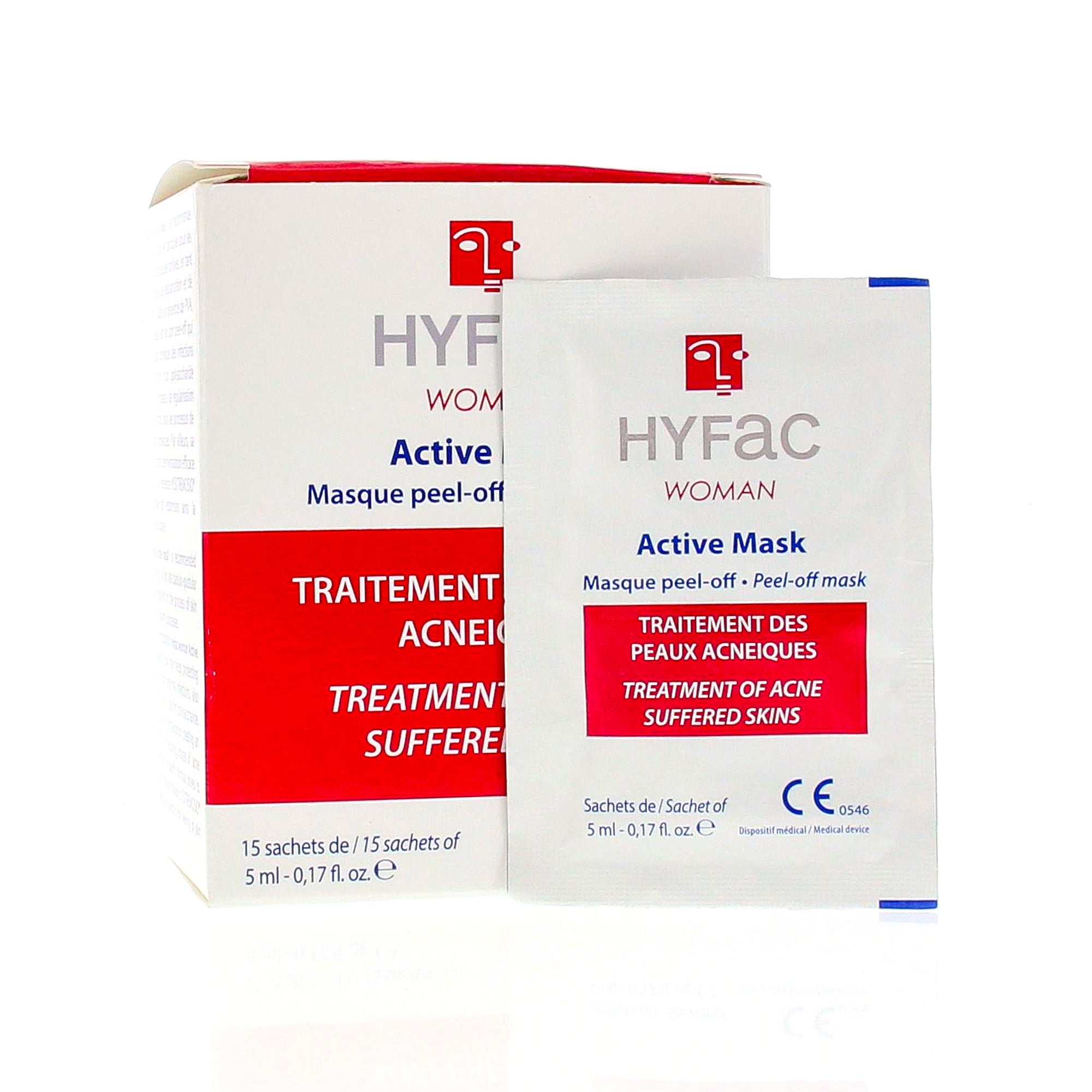 Hyfac Woman 去角質面膜15包 (粉刺&痤瘡皮膚)