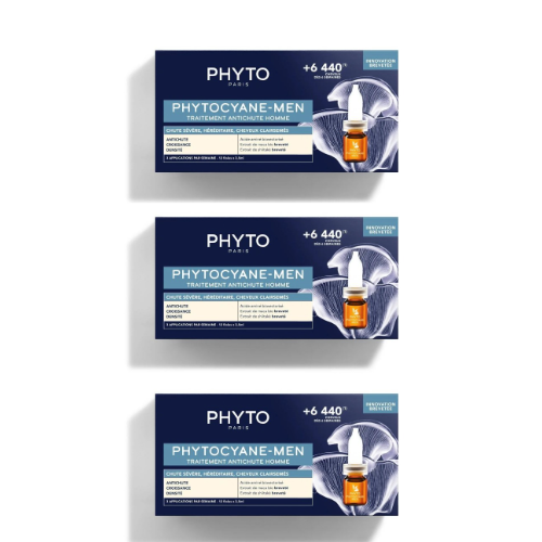 Phyto Phytocyane 男士激活濃髮精華 適合頭髮稀疏