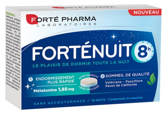 Forté Pharma Night 8h 褪黑素 安神助眠