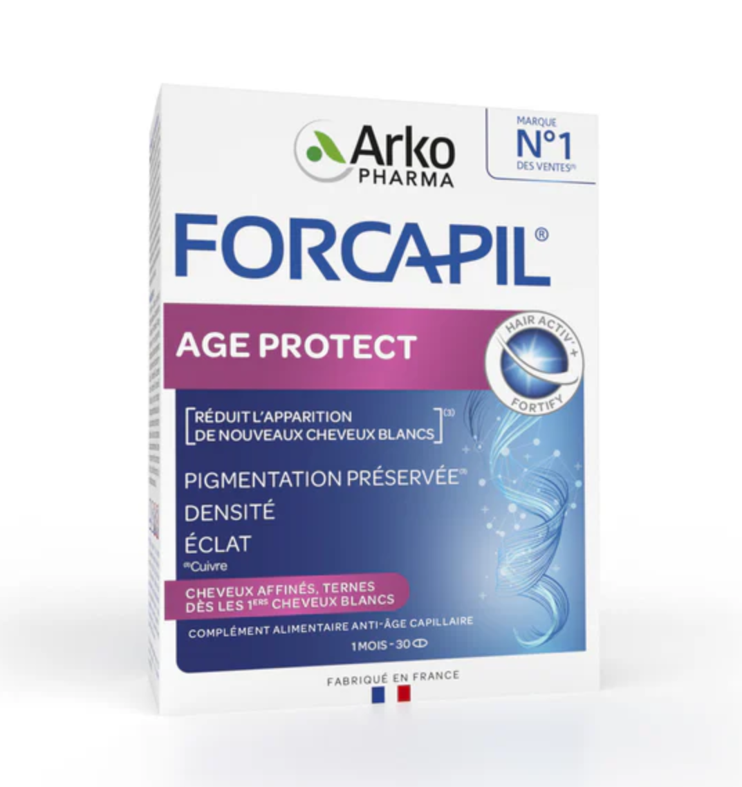 Arkopharma Forcapil Age Protect 養髮黑髮還原強韌髮絲片