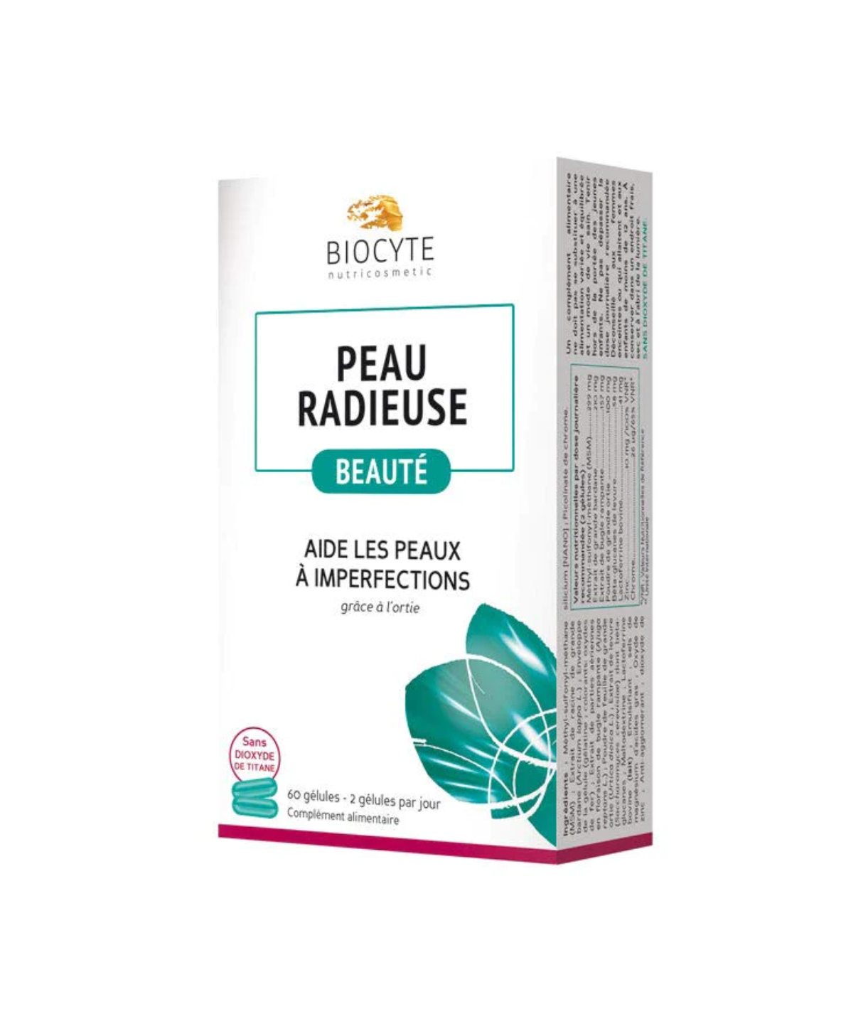 Biocyte Peau 控油祛痘膠囊 60粒 舊包裝