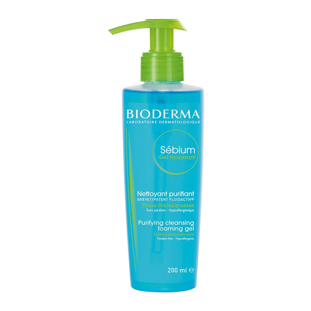 Bioderma Sebium 控油護理系列 控油潔膚啫喱 200ml