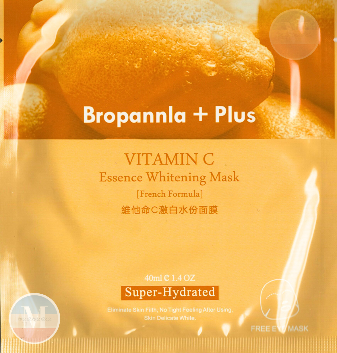 Bropannla plus 維他命C激白水份面膜