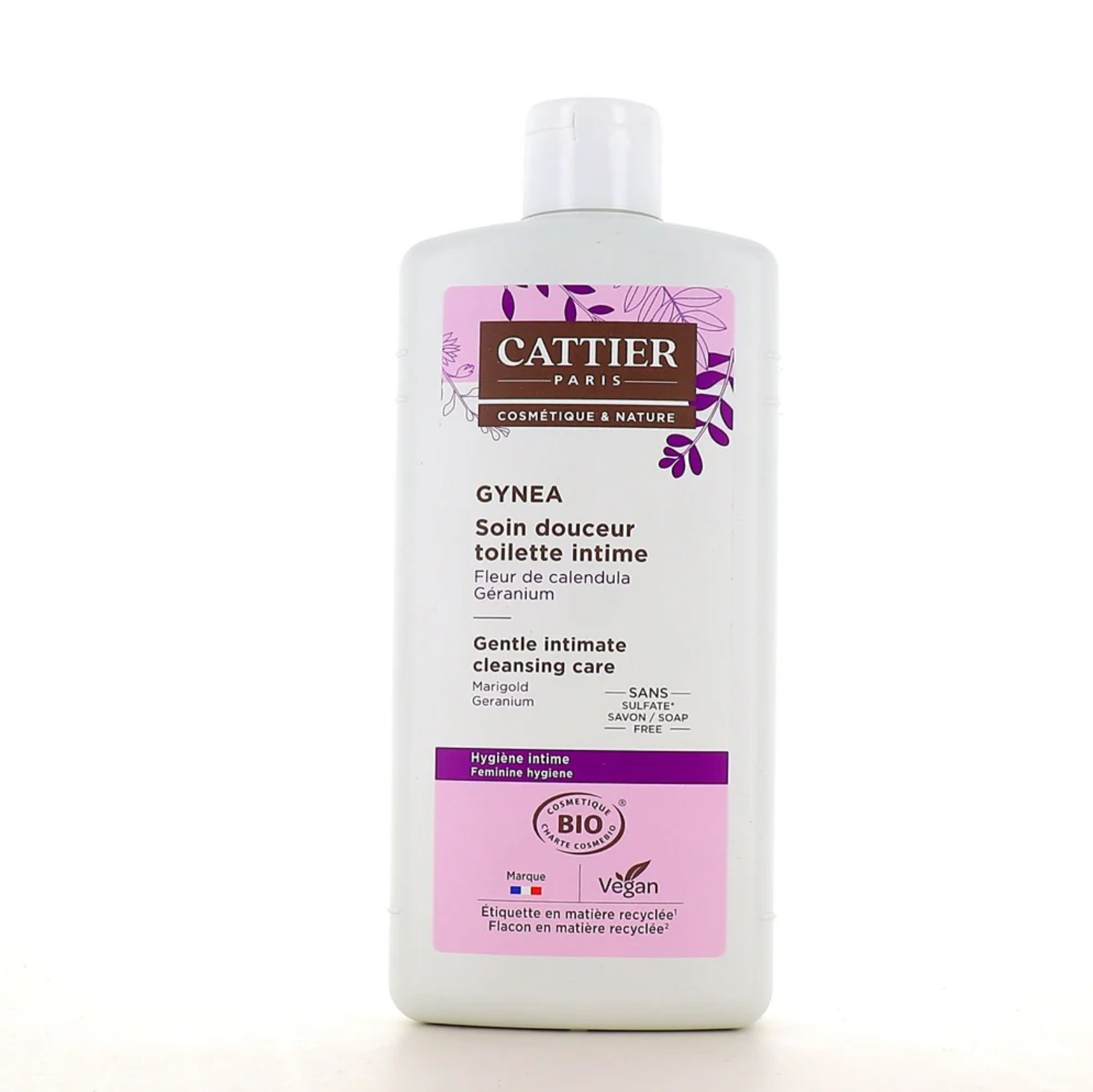 Cattier Gynea Intime Bio 500 ml 有機私密美容溫和護理清潔液