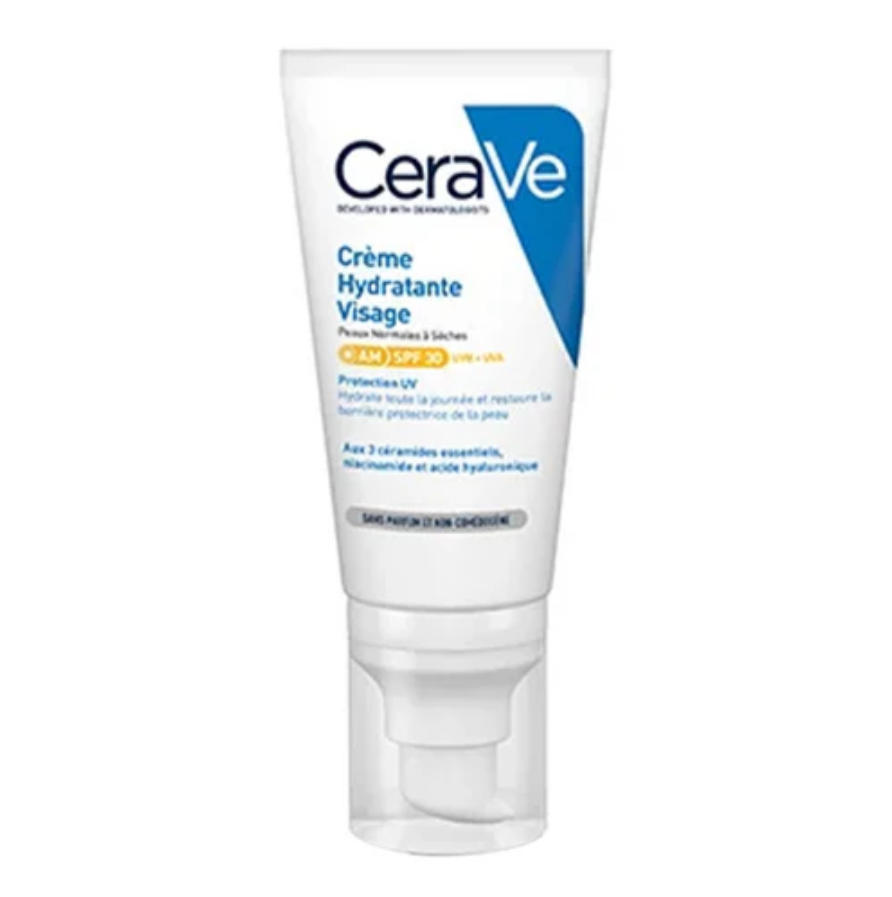CeraVe Creme Hydratante 長效保濕防曬面霜 SPF 30 52 ml
