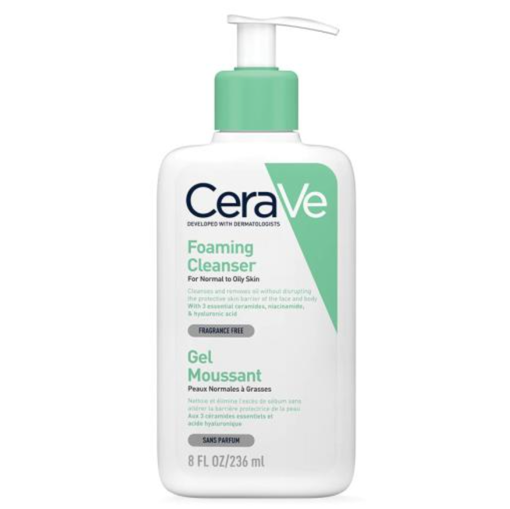 CeraVe Foaming Cleanser 清爽泡沫潔膚露 適合中油敏肌 236ml
