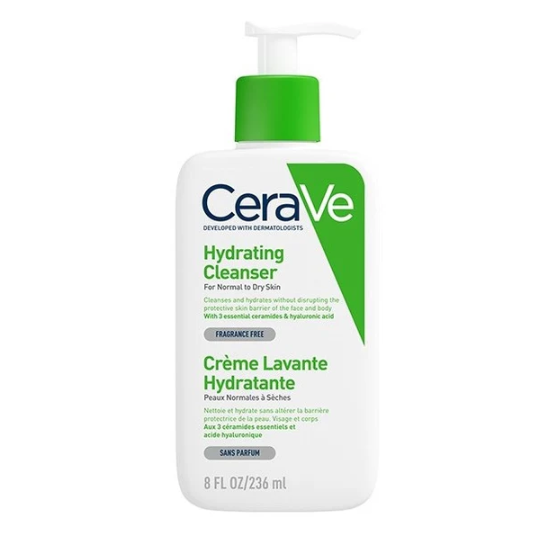 CeraVe Hydrating Cleanser 溫和保濕潔膚露 適合乾敏感肌 236ml