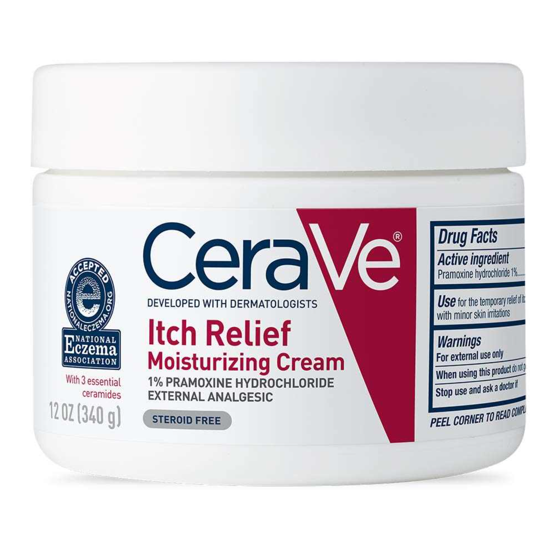 CeraVe Itch Relief 止癢保濕霜 340g