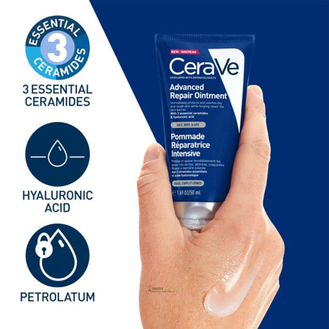 CeraVe Repair 強效修復軟膏 50 ml (適用臉部身體唇部) 質地圖
