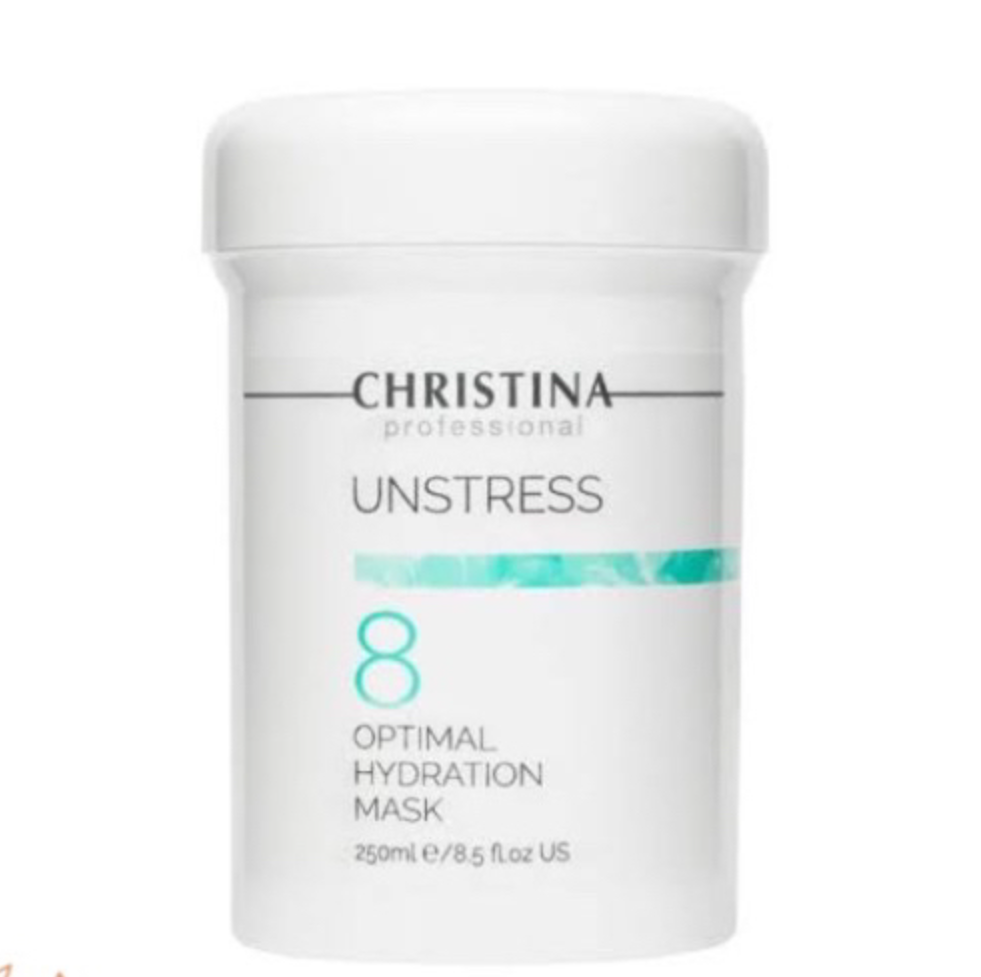 Christina Unstress 8號乳酸菌修復補濕面膜 250ml