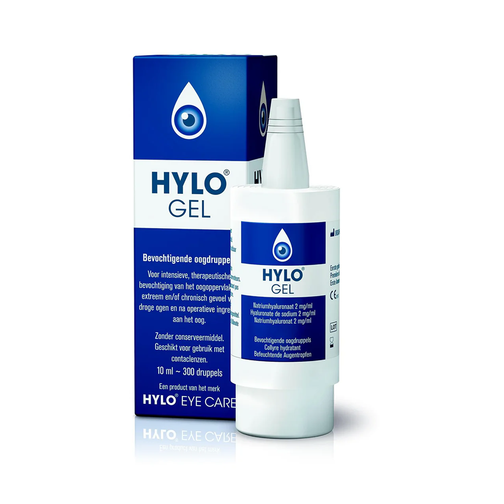 HYLO Gel 手術後修復再生潤眼液 平行進口 舊包裝