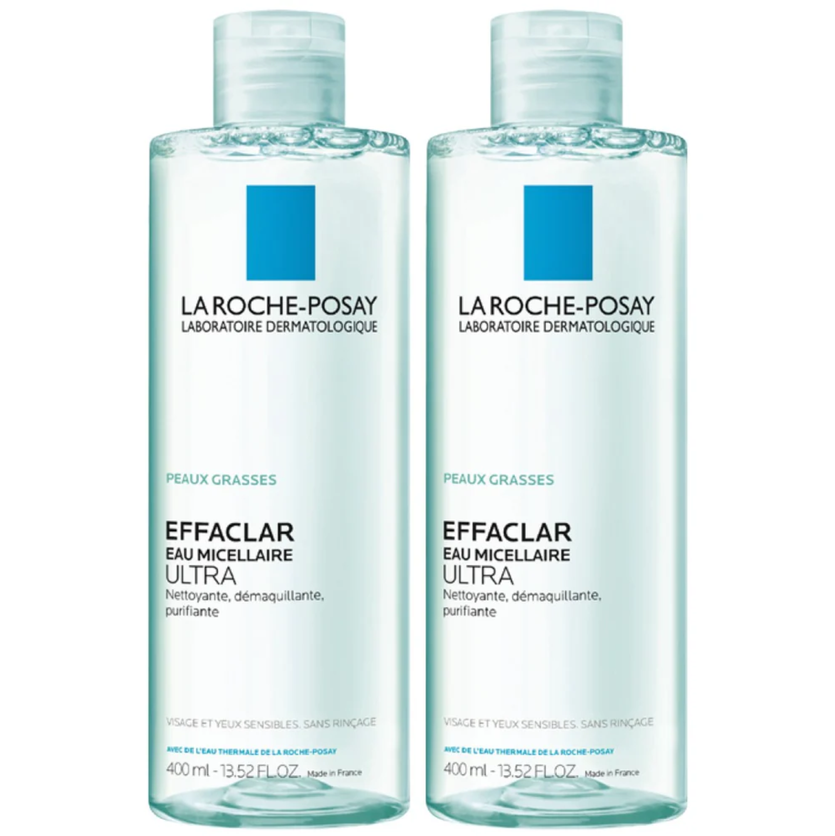 La Roche Posay EFFACLAR Eau Micellaire 清爽控油卸妝水 2x400ml