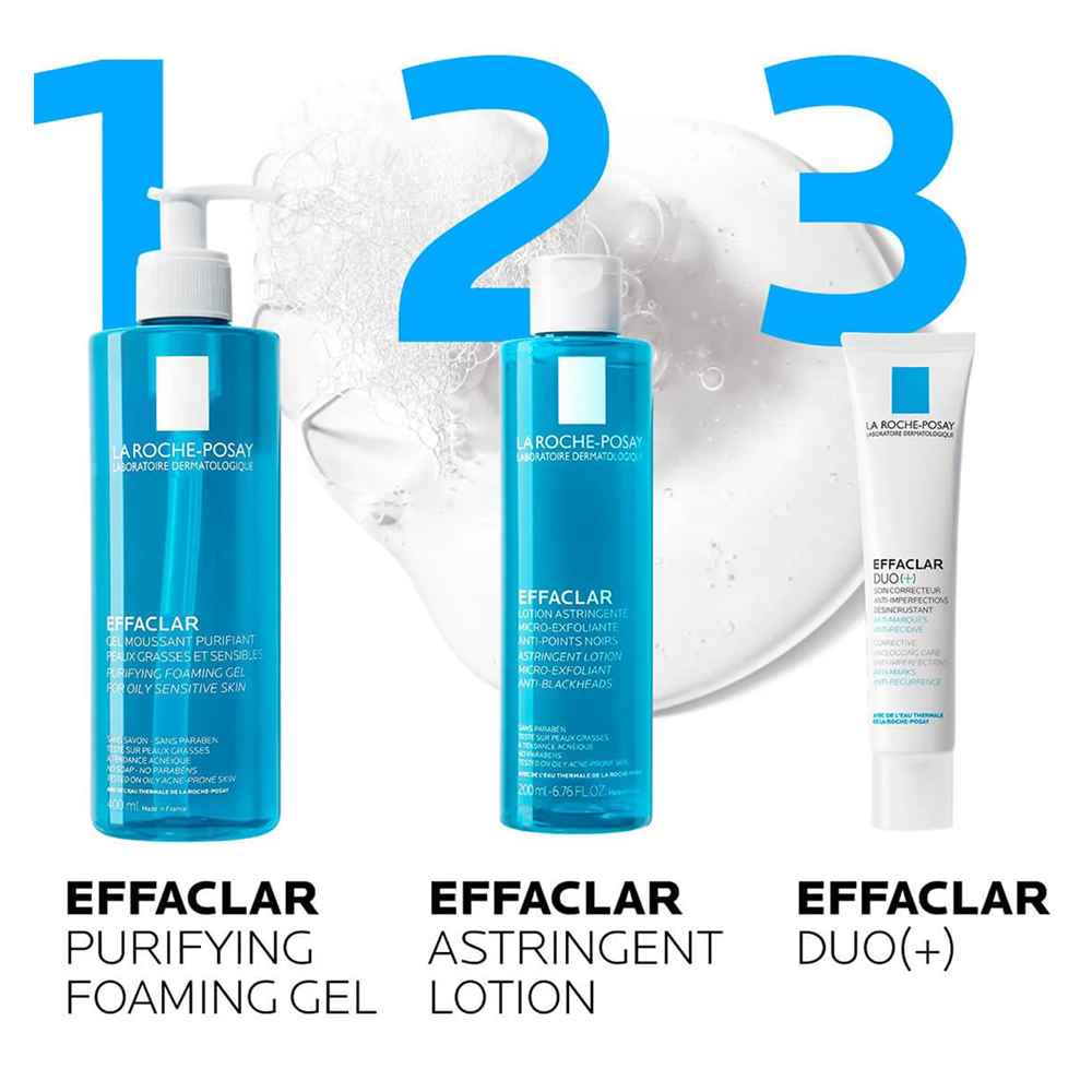 La Roche Posay EFFACLAR GEL 控油潔面啫喱 系列圖